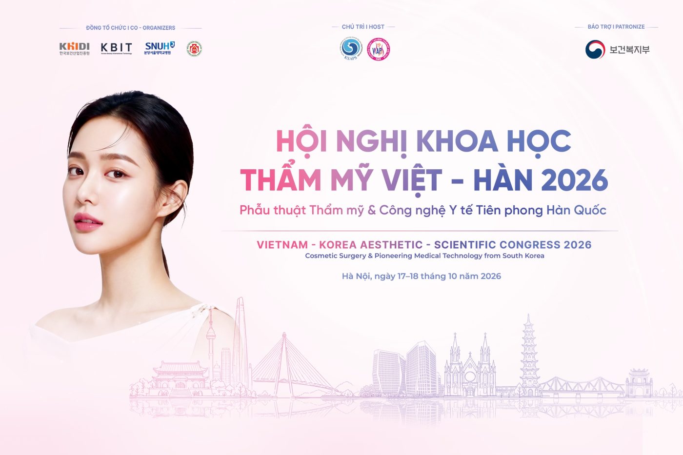 Hội nghị Khoa học Thẩm mỹ Hàn–Việt 2026